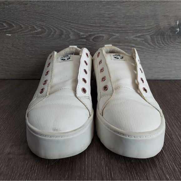 Womens Roxy Sheilahh Platform Casual Shoe - White 7.5 - Picture 2 of 10